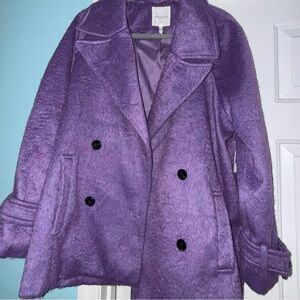 Avec Les Filles Lavender Peacoat